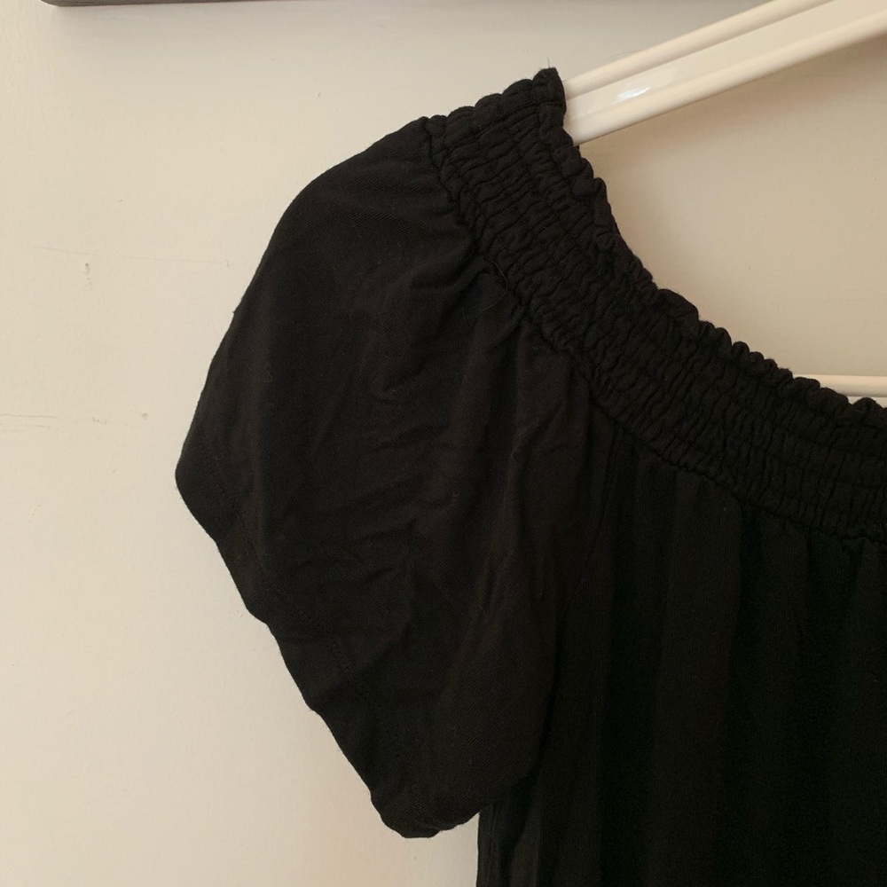 Black Off the Shoulder Dress